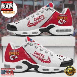 Customize Your Name with Kansas City Chiefs Air Max Plus Shoes