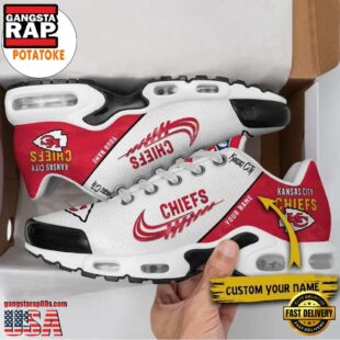 Customize Your Name with Kansas City Chiefs Air Max Plus Shoes