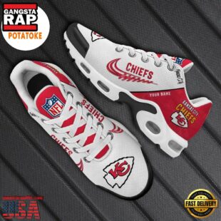 Customize Your Name with Kansas City Chiefs Air Max Plus Shoes