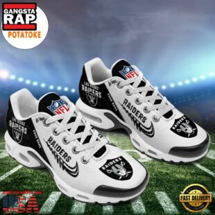 Customize Your Name with Las Vegas Raiders Air Max Plus Shoes