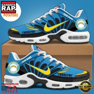 Customize Your Name with Los Angeles Chargers Ver 40.1 Sport Shoes