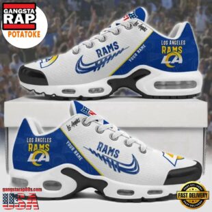 Customize Your Name with Los Angeles Rams Air Max Plus Shoes