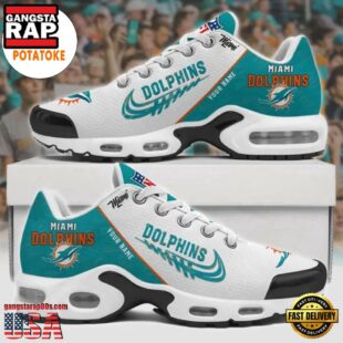 Customize Your Name with Miami Dolphins Air Max Plus Shoes