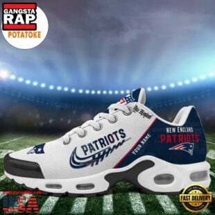 Customize Your Name with New England Patriots Air Max Plus Shoes