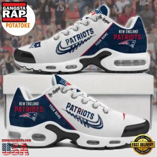 Customize Your Name with New England Patriots Air Max Plus Shoes