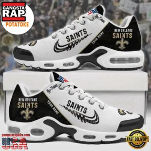 Customize Your Name with New Orleans Saints Air Max Plus Shoes