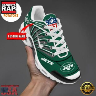 Customize Your Name with New York Jets Air Max Plus Shoes