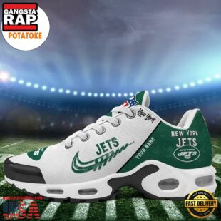 Customize Your Name with New York Jets Air Max Plus Shoes