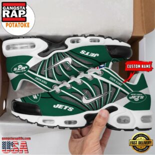 Customize Your Name with New York Jets Air Max Plus Shoes