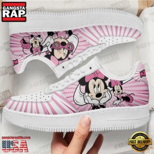 Cute Minnie Mouse Air Force 1 Shoes Gift For Men Women