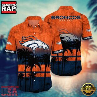 Denver Broncos NFL Team Hawaiian Shirt