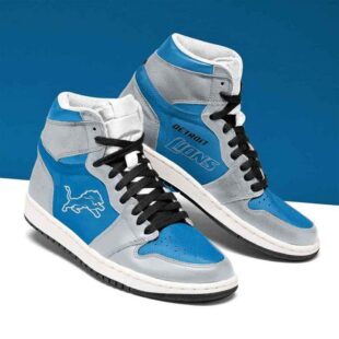 Detroit Lions Jordan Sneaker Nfl Detroit Lions Custom Shoes For Men Women