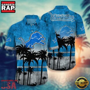 Detroit Lions NFL Team Hawaiian Shirt