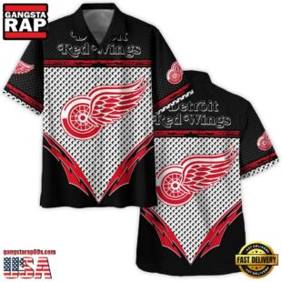 Detroit Red Wings National Hockey League NHL Hawaiian Shirt