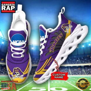 East Carolina Pirates NCAA Custom Max Soul Shoes Sneakers