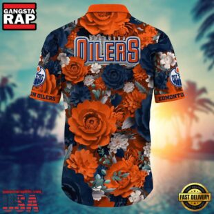 Edmonton Oilers NHL Hawaiian Shirt