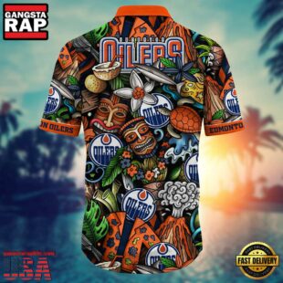 Edmonton Oilers NHL Hawaiian Shirts