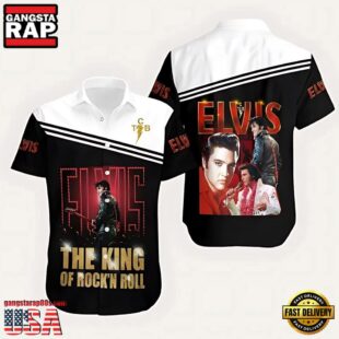 Elvis Presley 3D The King Of Rock n Roll Unisex Hawaiian Shirt