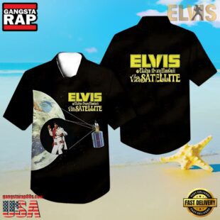 Elvis Presley Aloha From Hawaii Via Satellite Summer Unisex Hawaiian Shirt