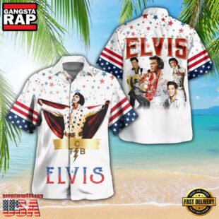 Elvis Presley Americana Unisex Hawaiian Shirt