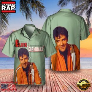 Elvis Presley Clambake Album Unisex Hawaiian Shirt