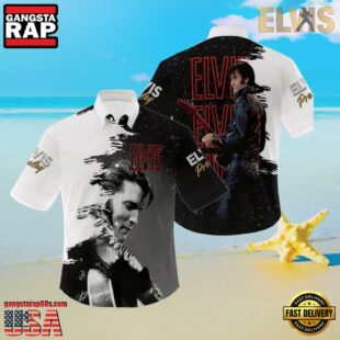 Elvis Presley The King Of Rock’n Roll Unisex Hawaiian Shirt