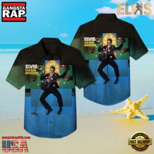 Elvis Presley The Sun Sessions Unisex Hawaiian Shirt