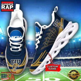 FIU Golden Panthers NCAA Custom Max Soul Shoes Sneakers