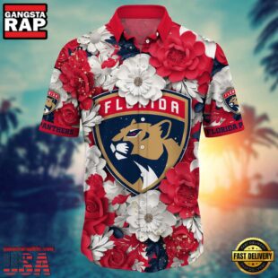 Florida Panthers Red NHL Hawaiian Shirt