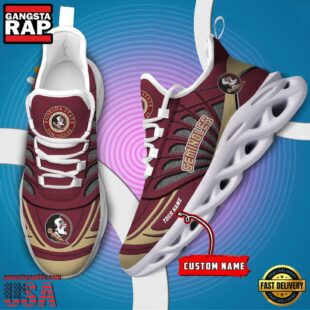 Florida State Seminoles NCAA Custom Max Soul Shoes Sneaker