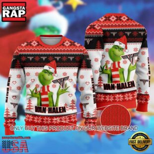 Funny Van X The Grinch Ugly Christmas Sweater