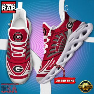 Georgia Bulldogs NCAA Custom Max Soul Shoes Sneaker