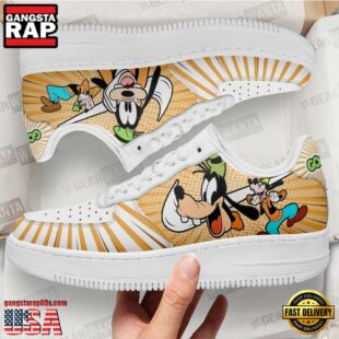 Goofy Dog Air Force 1 Shoes Gift For Men Women