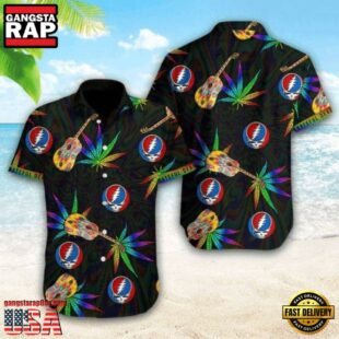 Grateful Dead Guitar Jam Unisex Hawaiian Shirt