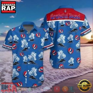 Grateful Dead Island Vibes Unisex Hawaiian Shirt