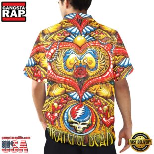 Grateful Dead Psychedelic Love Unisex Hawaiian Shirt