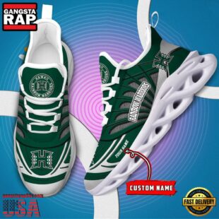 Hawaii Rainbow Warriors NCAA Custom Max Soul Shoes Sneaker