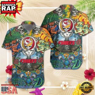 Kansas City Chiefs Grateful Dead NFL Unisex Hawaiian Shirt