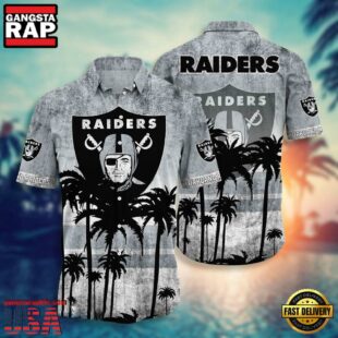 Las Vegas Raiders NFL Team Hawaiian Shirt