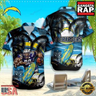 Los Angeles Chargers NFL Summer Hawaiian Shirt