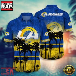 Los Angeles Rams NFL Team Hawaiian Shirt