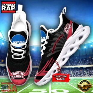 Louisiana Ragin' Cajuns NCAA Custom Max Soul Shoes Sneakers