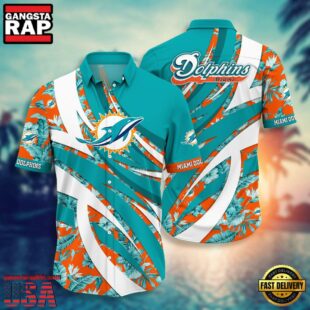 Miami Dolphins NFL NFL Team Hawaiian Shirt