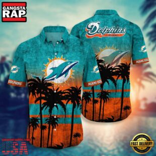 Miami Dolphins NFL Team Hawaiian Shirt