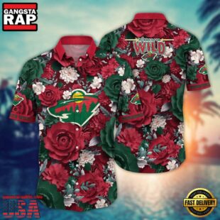 Minnesota Wild NHL Hawaiian Shirts