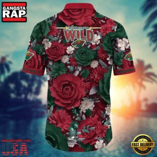 Minnesota Wild NHL Hawaiian Shirts