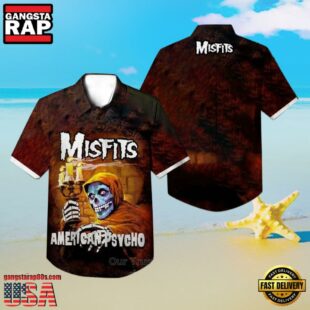 Misfits Band American Psycho Album Hawaiian Shirt