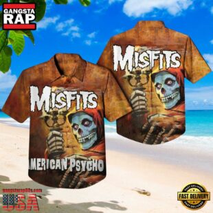 Misfits Band American Psycho Studio Album By Hawaiian Shirt