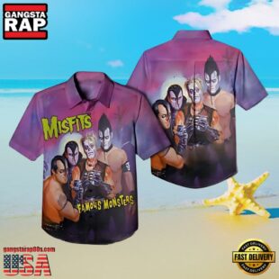 Misfits Band Famous Monsters Album Hawaiian Shirt