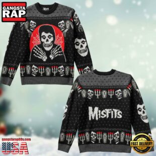 Misfits Fiend Pullover Ugly Christmas Sweater